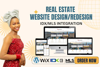 build custom luxury real estate idx website for idx broker idx mls integration