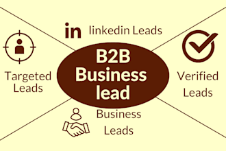 b2b lead generation using linkedin sales navigator account
