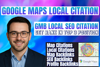 create google maps local citations for gmb ranking local business SEO listings