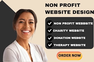 create nonprofit website for donations and charity church website ngo website