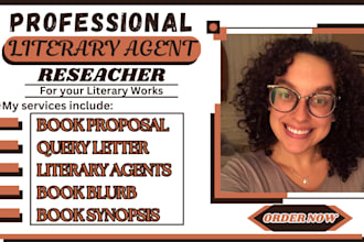 find top literary agents and submit your book with a tailored query and proposal