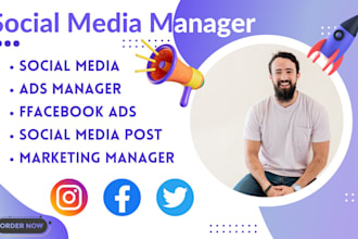 manage social media instagram post facebook ads manager