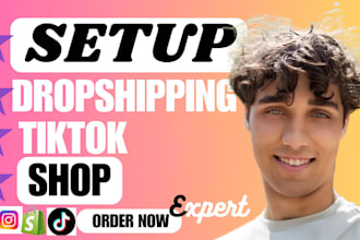 set up tiktok shop product listings, manage order fulfillment and oversee tiktok