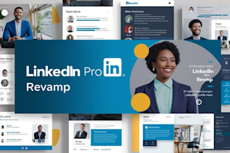 revamp, optimize or create your linkedin profile or company page