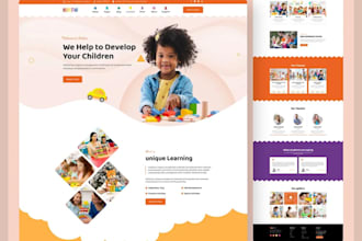 do preschool kindergarten advertising daycare childcare kindergarten website