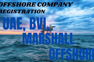 do company formation and registration marshal islands, cayman bvi offshore