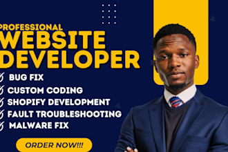 be your shopify expert for store design, bug fix, SEO, liquid code speed