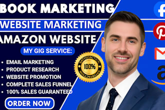 promote and advertise your ebook website amazon book marketing guaranteed sales