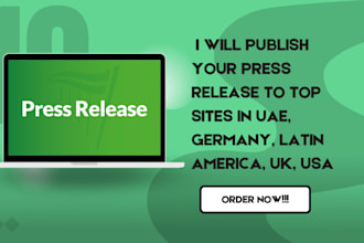 publish your press release to top sites in uae, germany, latin america, UK, USA