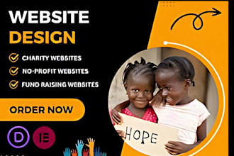 create crowdfunding wordpress website, charity donation ngo fundraising website