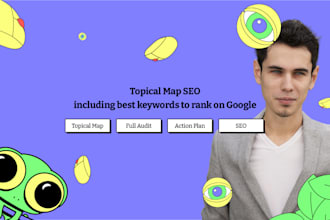 build a topical map to list all your best SEO keywords