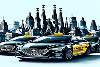 build taxi booking website, taxi website, booking website, chauffeur website