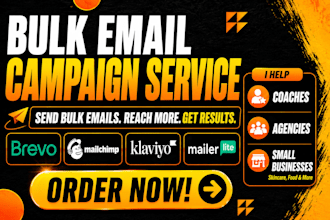 do bulk email blast, email marketing and email marketing campaign