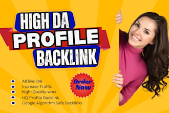 manually do seo profile backlinks for your website