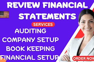 audit financial statements as a USA CPA