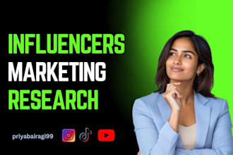 do youtube influencer research for influencer marketing