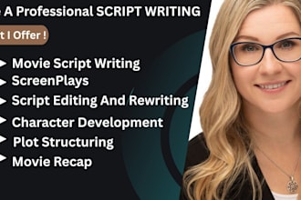 do movie script, screenplay, screenwriting, movie script writing, TV series