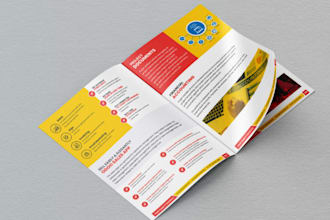 do brochure, company profile, annual report, proposal and employee handbook
