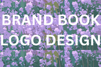 do logo design brand book and guildlines or rebranding