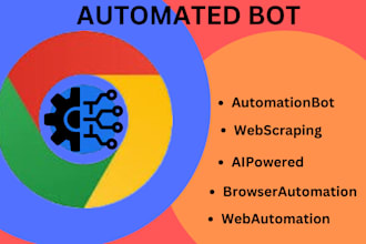 do automation bot, web scraper, browser bot, website scraper, automation scripts