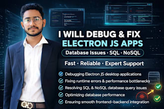 fix bugs of electron js and database query