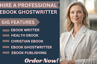 ghostwrite non fiction ebook health wellness medical book