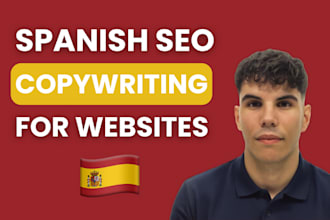 be your professional spanish copywriter for websites