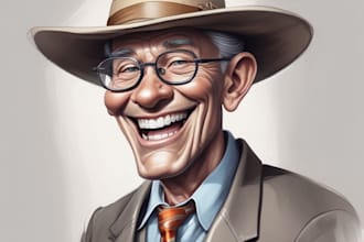 do nice digital caricatures