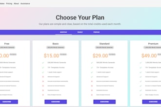 create saas ai content generator generative ai platform like jasper, writesonic