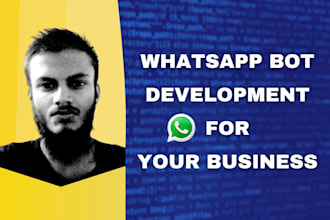 build a custom whatsapp chatbot for your business in python