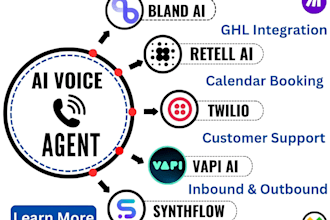 make com cold calling agent, make vapi ai voice agent, synthflow, zapier,pbx,ivr