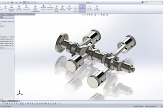 create 3d cad models and mechanical designs in solidworks