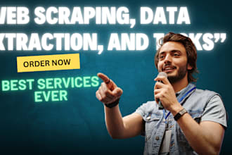 do web scraping, data extraction, and web automation