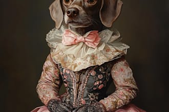 draw realistic portraits of your cat, dog or any pets