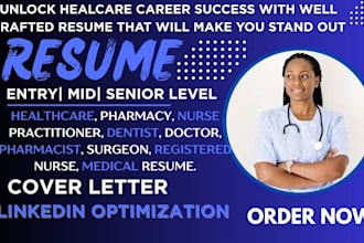 write healthcare doctor medical registered nurse pharmacy dentist surgeon resume
