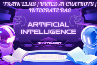 develop and fine tune gen ai chatbots using llms and rag