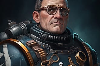 paint your warhammer 40k character
