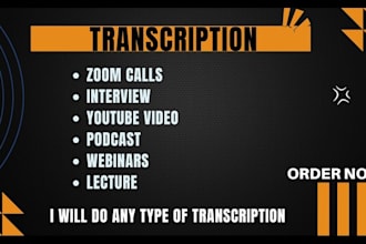 do audio,  podcast, zoom calls, youtube video transcription