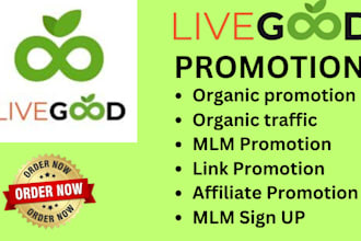 promote your livegood channel