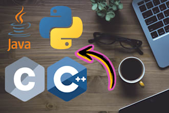do python, java, c tasks and projects