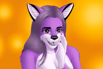 draw nsfw or sfw art of your furry character