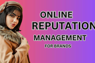 remove negative links and do online reputation management