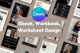 do canva workbook design workbook canva template worksheet canva ebook