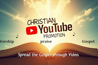 do christian youtube promotion video marketing