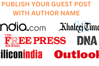 publish your guest post with author name
