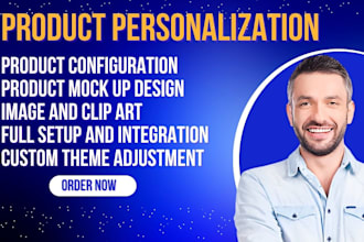 set up teeinblue customily shopify printful printify gelato product personalizer