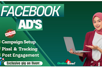 be your facebook ads campaign manager with a guarantee