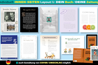 buch formatierung layout satz buchseiten gestaltung innenteil text kdp amazon