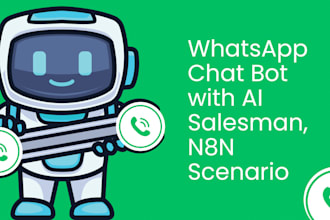 create a whatsapp chatbot with an ai powered sales assistant