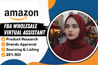 be your amazon fba wholesale virtual assistant